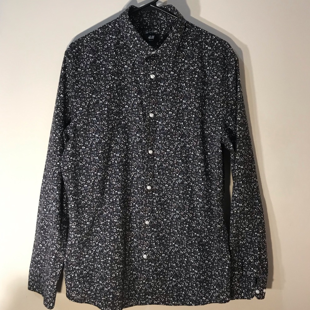 Floral Print Button Up